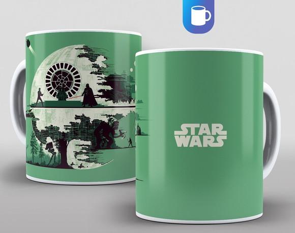 Caneca Porcelana Star Wars