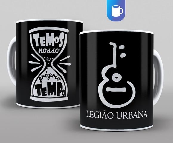 Caneca Porcelana Rock Legião
