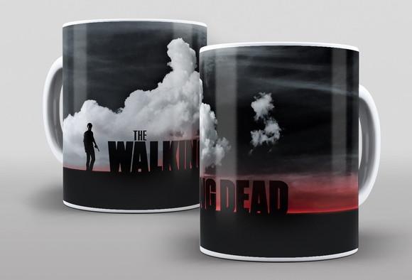 Caneca Porcelana Walking Dead