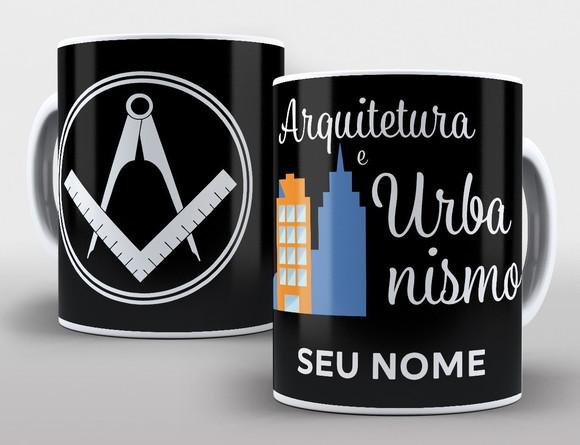 Caneca Profissão Arquitetura e Urbanismo