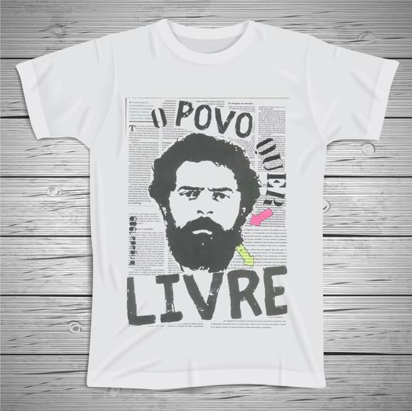 Camiseta Lula Livre
