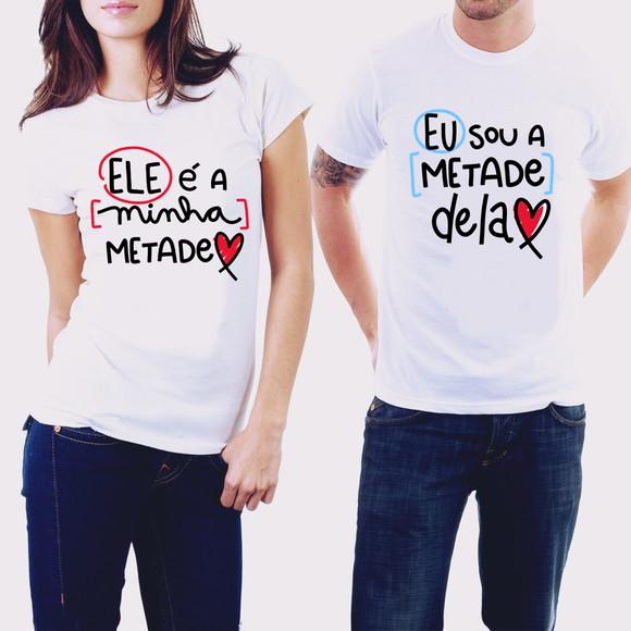 Kit Camiseta Dia dos Namorados