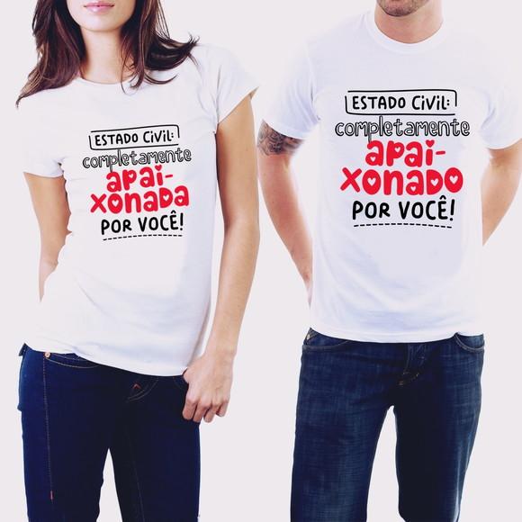 Kit Camiseta Dia dos Namorados