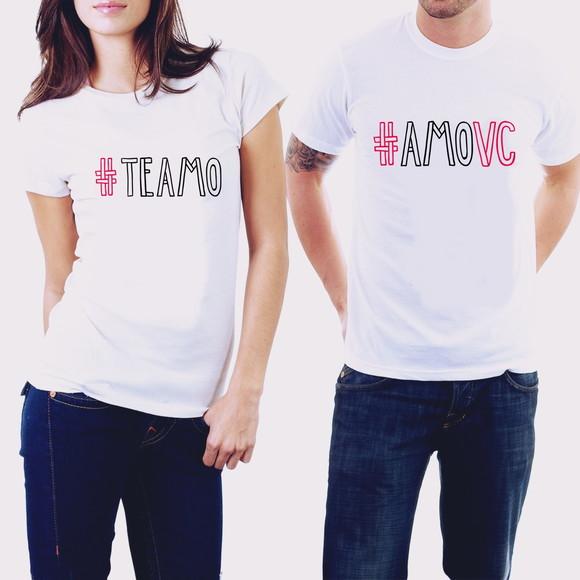 Kit Camiseta Dia dos Namorados
