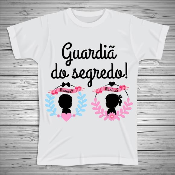 2 Camisetas Chá de Revelação Xgg
