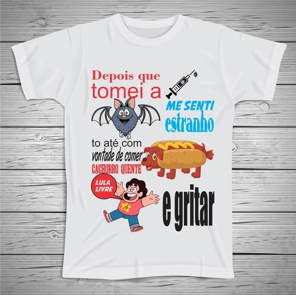 Camiseta Depois Que Tomei A Vacina