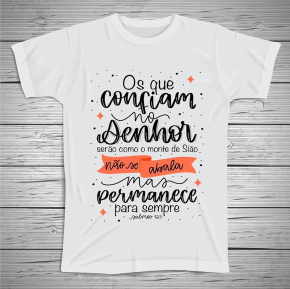 Camiseta Os Que Confiam no Senhor