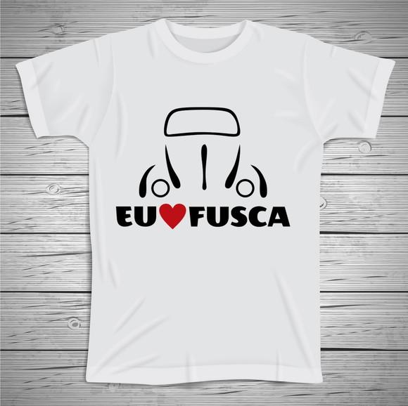 Camiseta Eu Amo Fusca