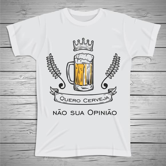 Camiseta Quero Cerveja