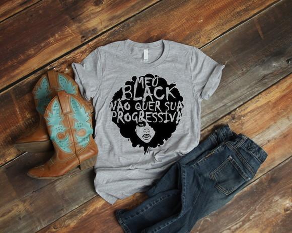 Camiseta Meu Black