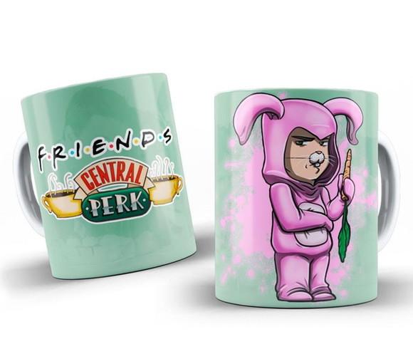 Caneca Porcelana Friends