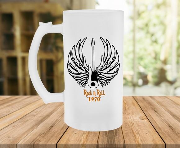 Caneca de Chopp Rock and Roll