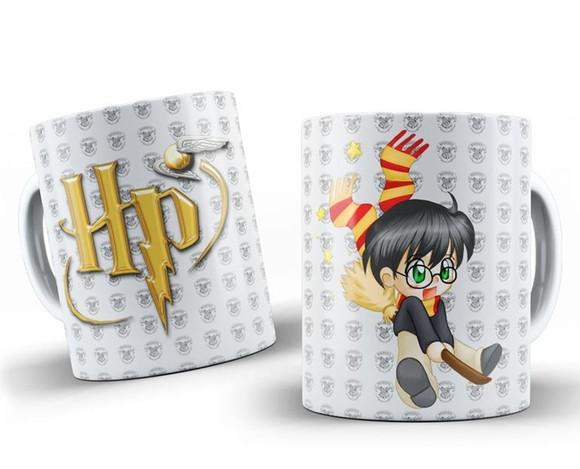 Caneca Porcelana Harry Potter