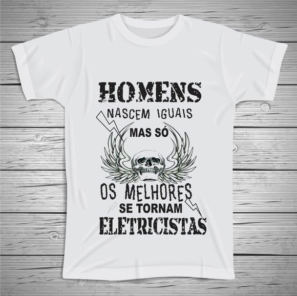 Camiseta Profissão Eletricista