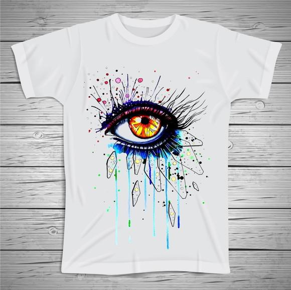Camiseta Feminina Olhar