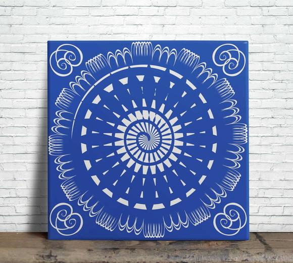 Azulejo Decorativo Mandala