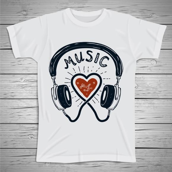 Camiseta Music