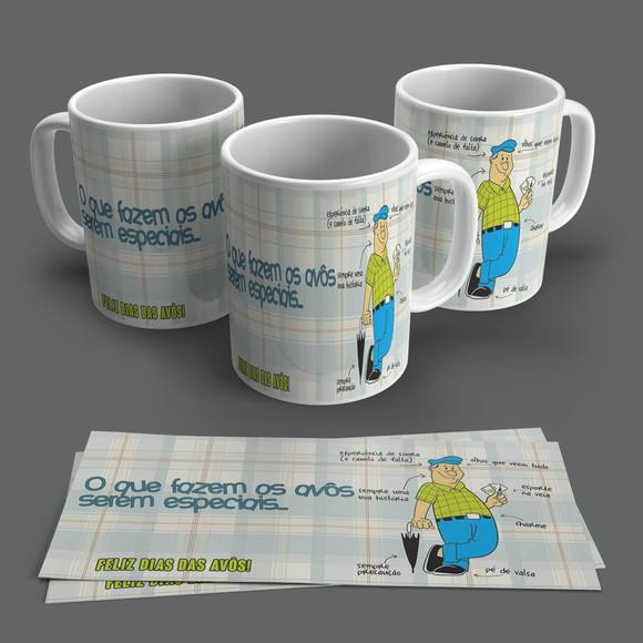 Caneca Porcelana Avô