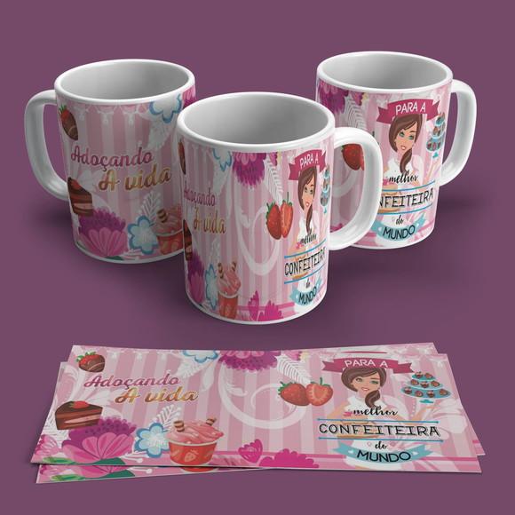Caneca Profissão Confeiteira