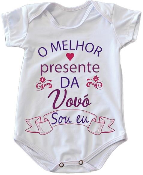 Body Infantil O Melhor Presente da Vovó