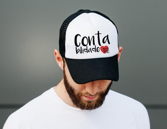 Boné Trucker Contabilidade
