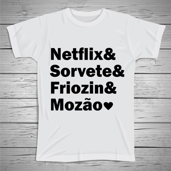 Camiseta Netflix Mozão
