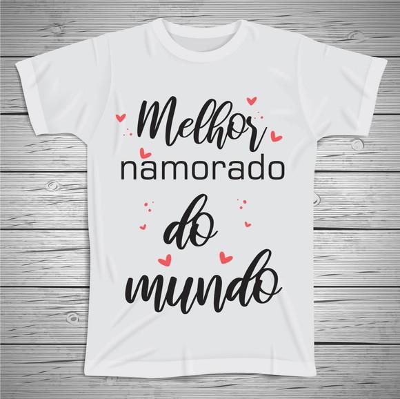 Camiseta Melhor Namorado do Mundo