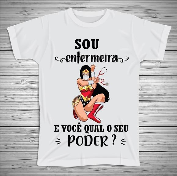 Camiseta Profissão Enfermagem