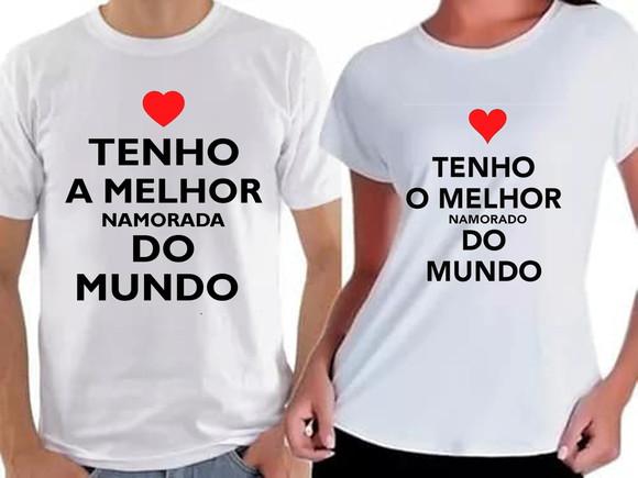 Kit Camiseta Dia dos Namorados