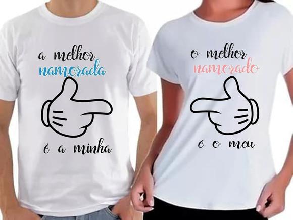 Kit Camiseta Dia dos Namorados