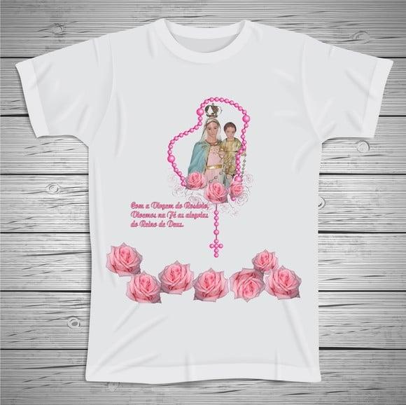 Camiseta Virgem do Rosário