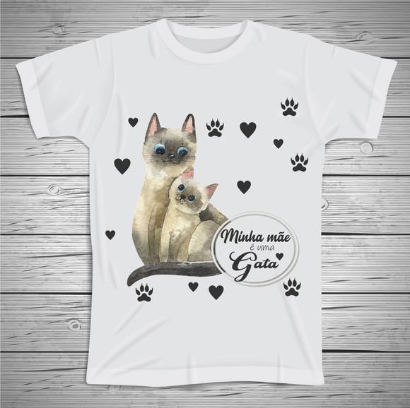 Camiseta Minha Mãe é Uma Gata