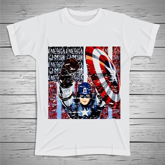 Camiseta Capitão América