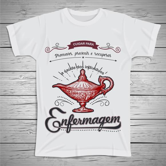 Camiseta Profissão Enfermagem