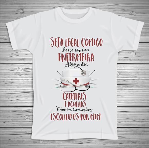 Camiseta Profissão Enfermagem