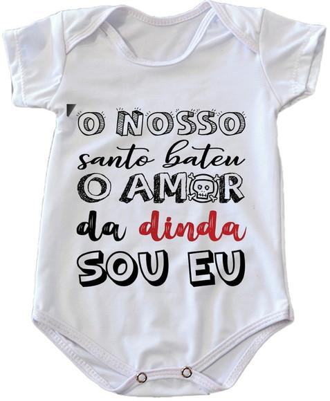 Body Infantil O Amor da Dinda Sou Eu