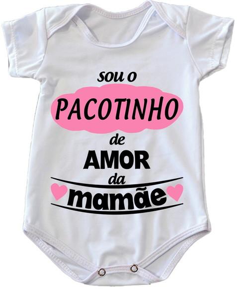 Body Infantil Sou o Pacotinho de Amor