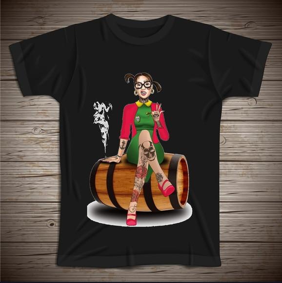 Camiseta Turma do Chaves Chiquinha