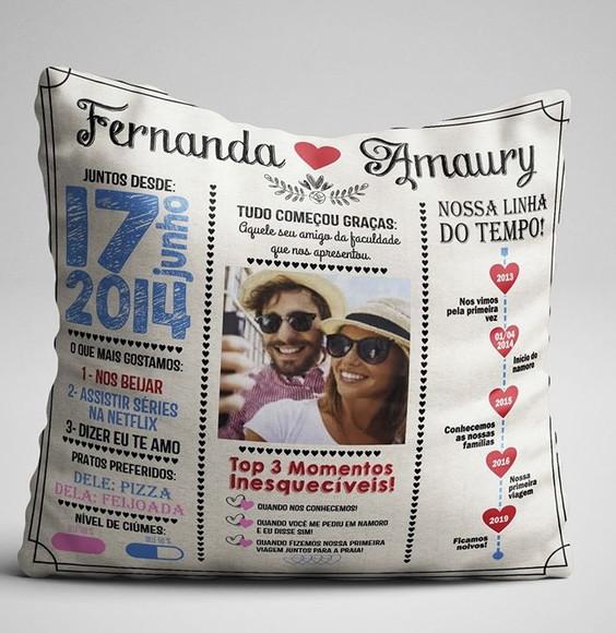 Almofada Dia dos Namorados