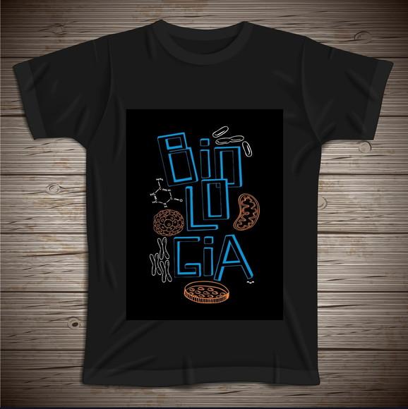 Camiseta Profissão Biologia