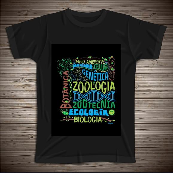 Camiseta Profissão Biologia
