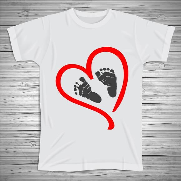 Camiseta Pezinho de Bebê