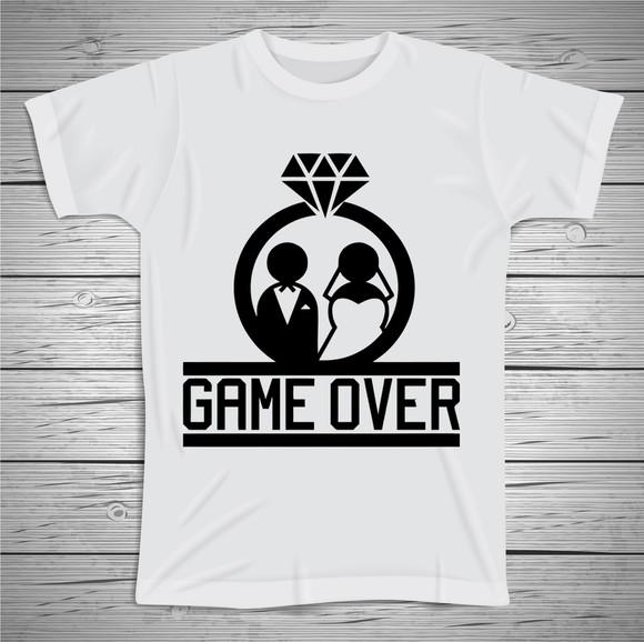 Camiseta Game Over