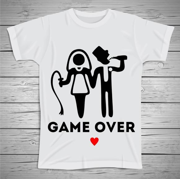 Camiseta Game Over