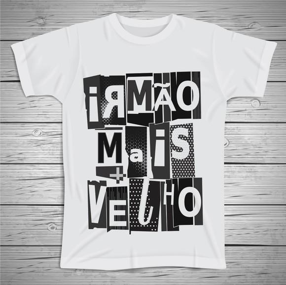 Camiseta Infantil Irmão Mais Velho