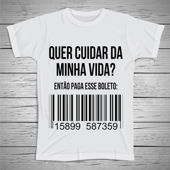 Camiseta Divertida Boleto