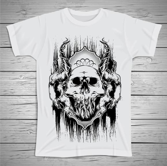 Camiseta Caveira