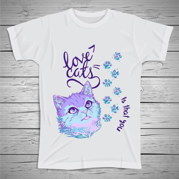 Camiseta Love Cats