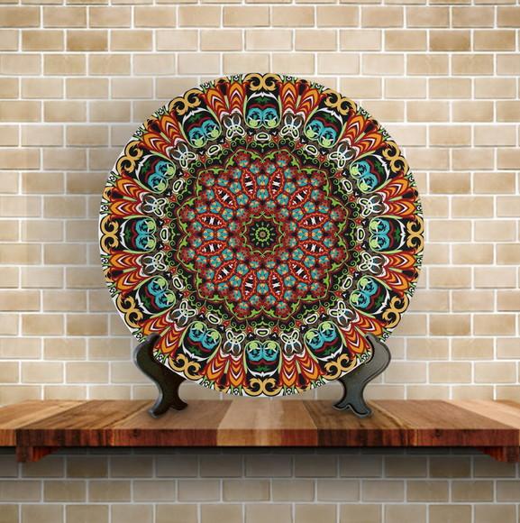 Prato Decorativo Mandala