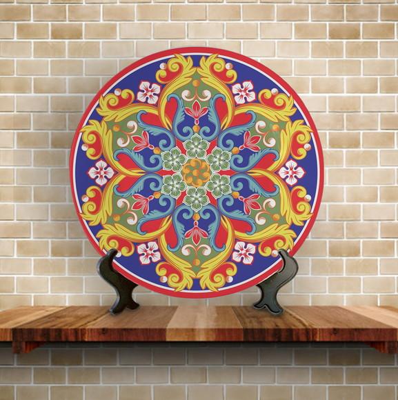 Prato Decorativo Mandala